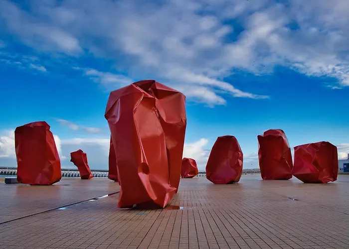 Moderne Aan Zee Ostende